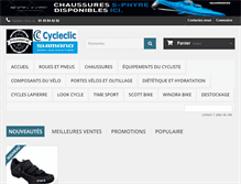 Tablet Screenshot of cycleclic.com